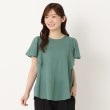 ヨリモ(YORIMO)の【夏に大活躍！涼し気素材】フリルスリーブブラウス8