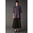 オブリオ(AUBRIOT)のコットン天竺 ボクシーTシャツ1
