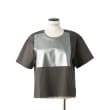 オブリオ(AUBRIOT)のボクシーシェイプTシャツ チャコールグレー(014)