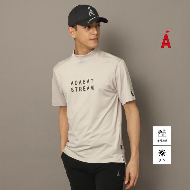 アダバット ストリーム（メンズ）(ADABAT STREAM(Mens))のUVカット/接触冷感 ドライタッチモックネックT カットソー