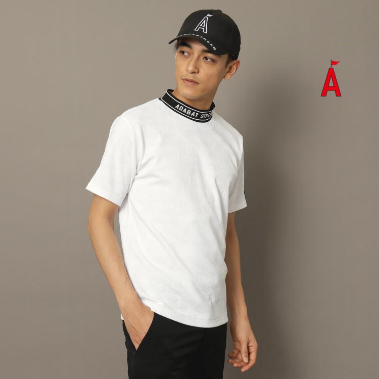 アダバット ストリーム（メンズ）(ADABAT STREAM(Mens))のロゴジャカードモックネックT カットソー
