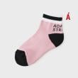 アダバット ストリーム（レディース）(ADABAT STREAM(Ladies))のカラーブロックショートソックス ピンク(071)