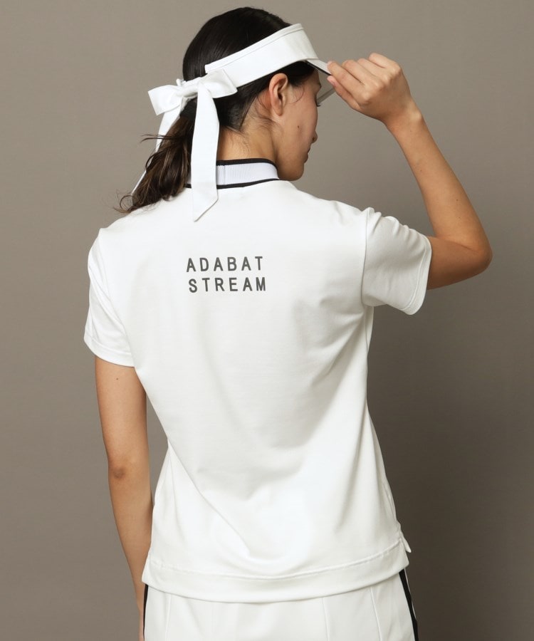 アダバット ストリーム（レディース）(ADABAT STREAM(Ladies))のUVカット/接触冷感 クールタッチストレッチモックネックT9
