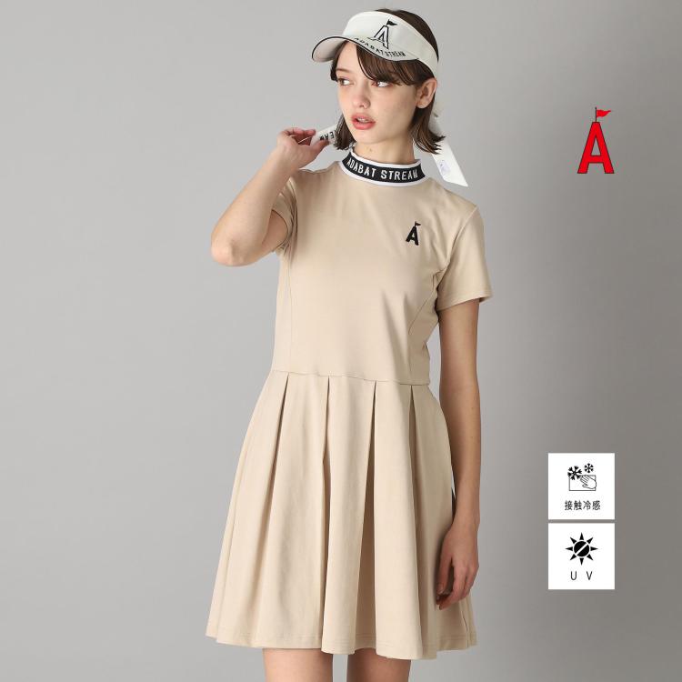 アダバット ストリーム（レディース）(ADABAT STREAM(Ladies))のUVカット/接触冷感 ドライタッチジャージワンピース ミニワンピース