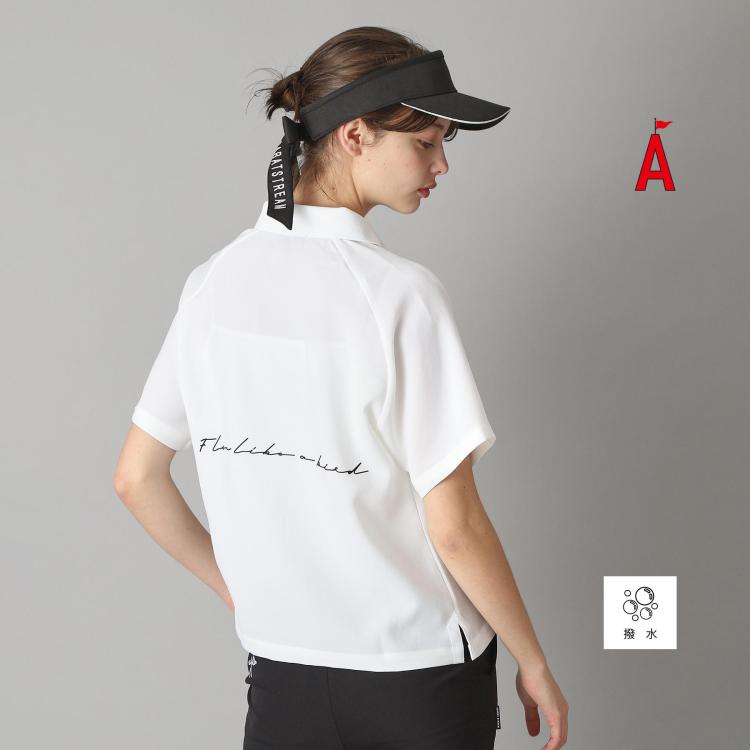 アダバット ストリーム（レディース）(ADABAT STREAM(Ladies))の撥水加工 櫻井貴史コラボ STREAMポロシャツ ポロシャツ