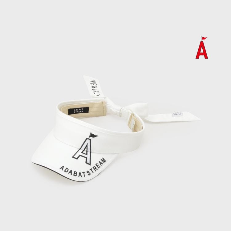アダバット ストリーム（レディース）(ADABAT STREAM(Ladies))のSTREAMエースリボンバイザー サンバイザー