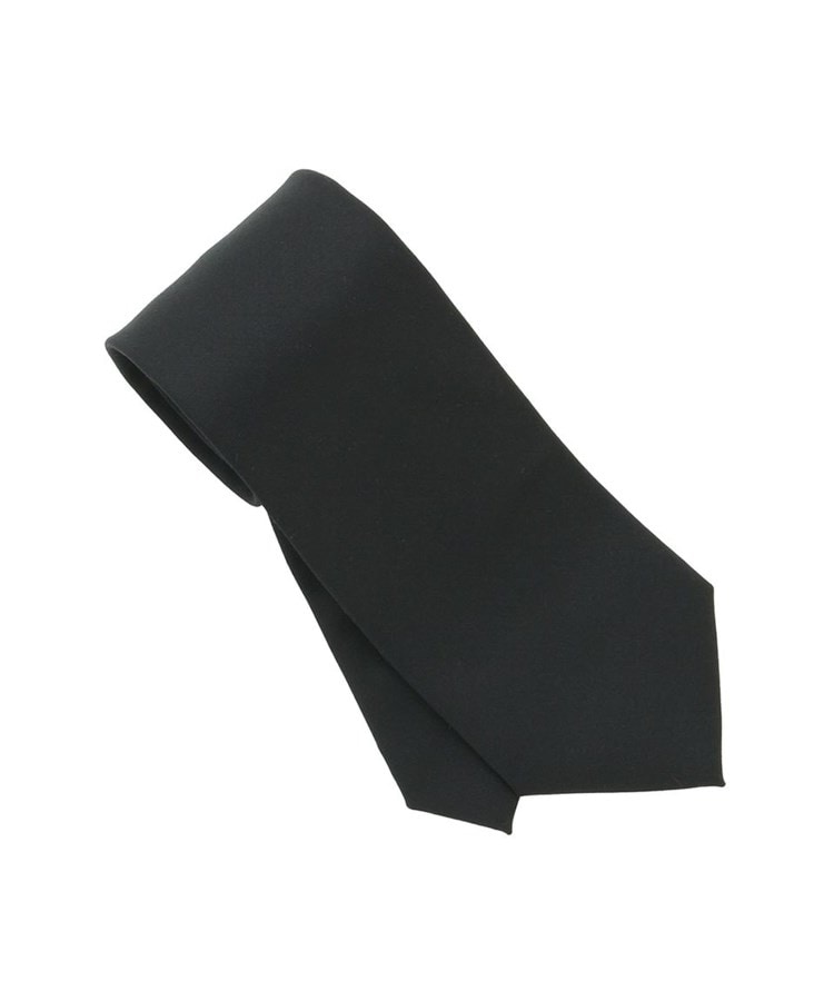 カミチャニスタ(CAMICIANISTA)の【LORO PIANA社製ウール／Made in JAPAN】 ソリッド ネクタイ ネイビー(094)