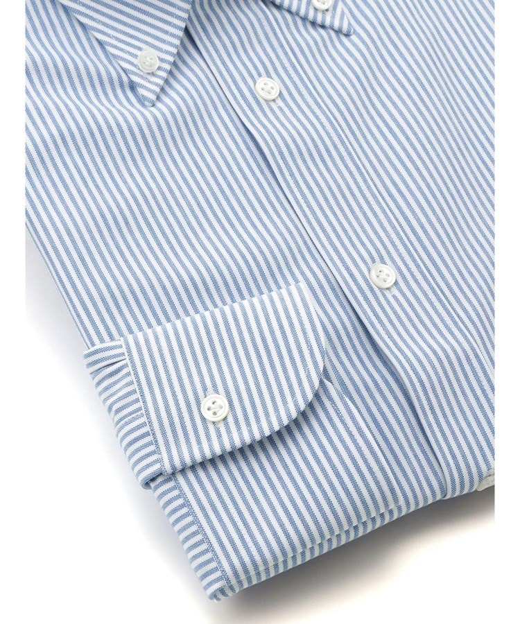 カミチャニスタ(CAMICIANISTA)のButtonDown イージーケア ｜ ジャージーストライプシャツ2