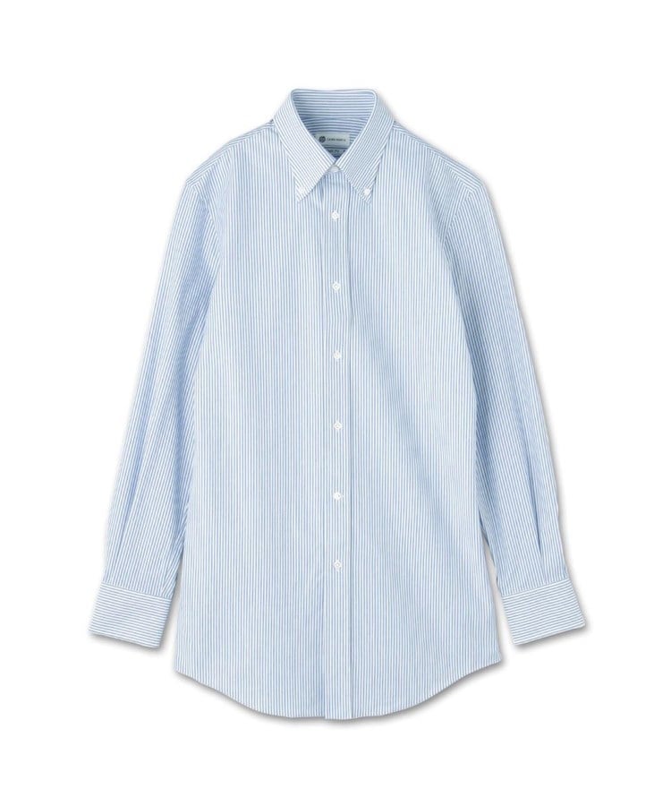 カミチャニスタ(CAMICIANISTA)のButtonDown イージーケア ｜ ジャージーストライプシャツ5