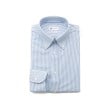 カミチャニスタ(CAMICIANISTA)のButtonDown イージーケア ｜ ジャージーストライプシャツ ブルー(191)
