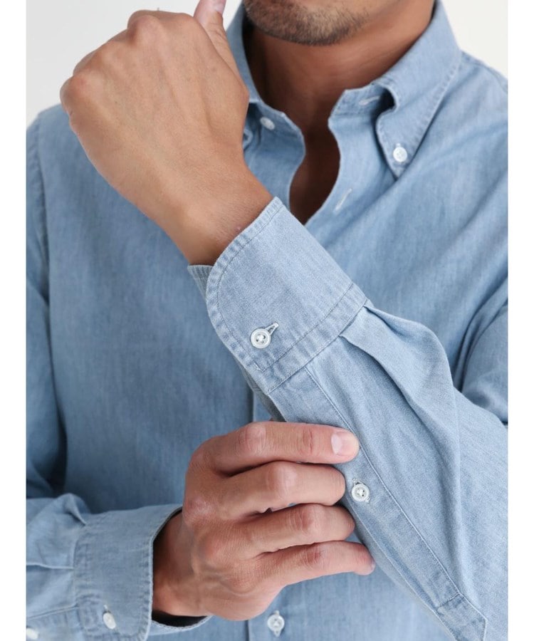カミチャニスタ(CAMICIANISTA)のButtonDown シャンブレーシャツ13