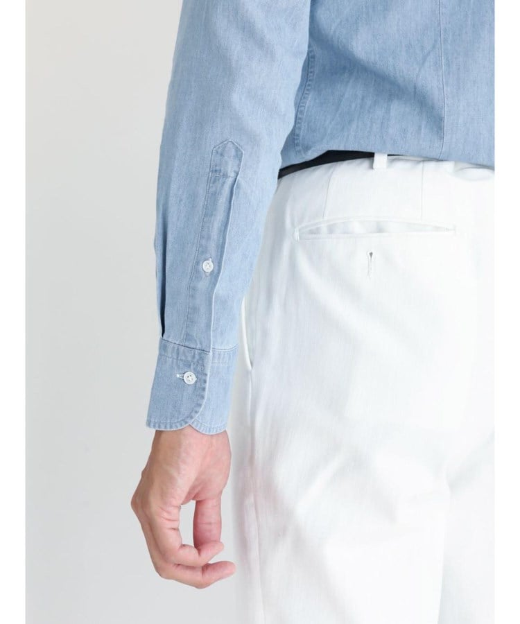 カミチャニスタ(CAMICIANISTA)のButtonDown シャンブレーシャツ15