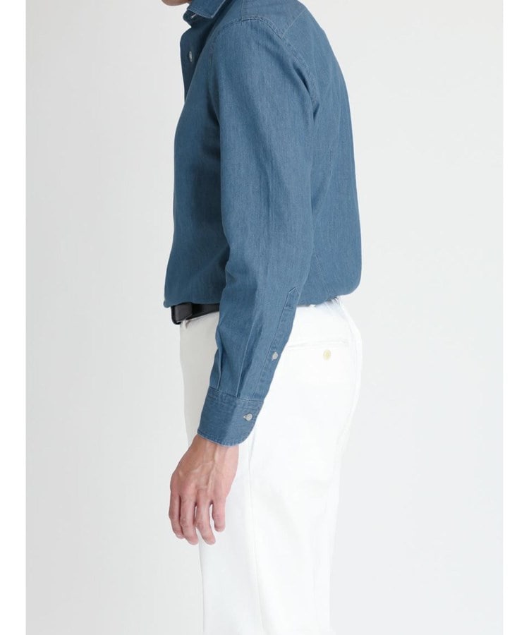 カミチャニスタ(CAMICIANISTA)のWideCollar シャンブレーシャツ12