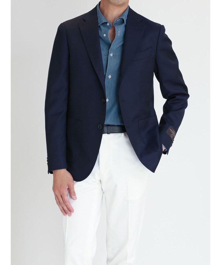 カミチャニスタ(CAMICIANISTA)のWideCollar シャンブレーシャツ17