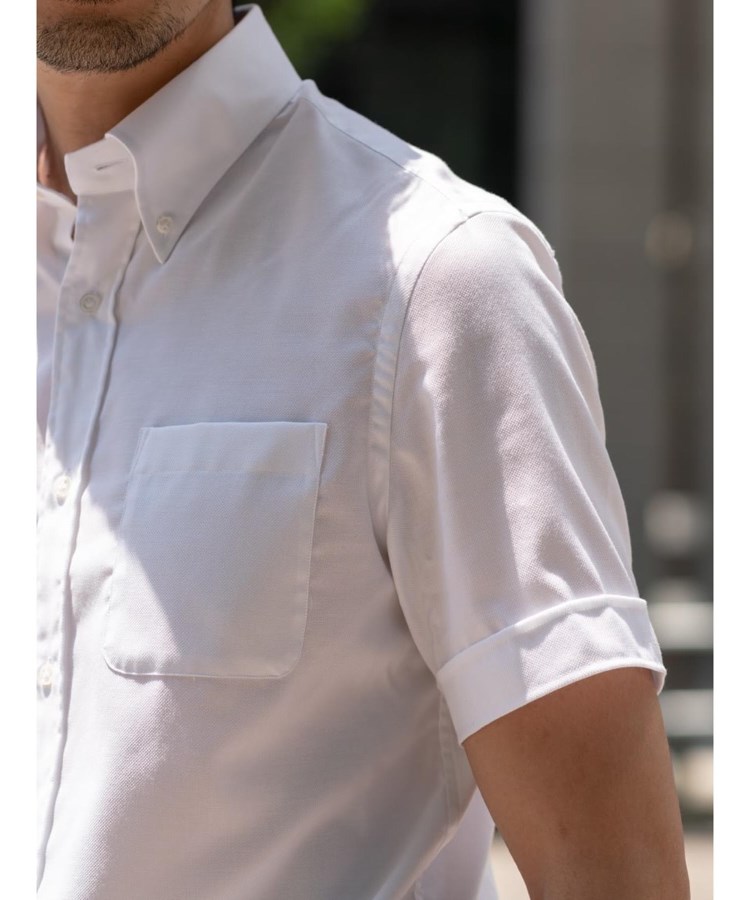カミチャニスタ(CAMICIANISTA)の半袖 ｜ ButtonDown イージーケア ｜ ロイヤルオックス5