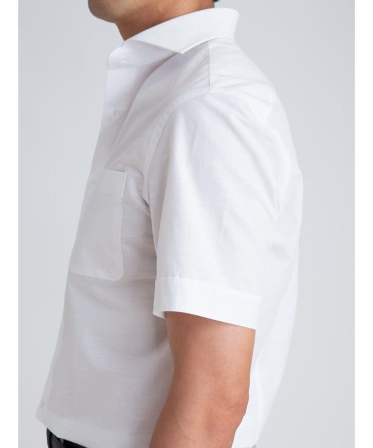 カミチャニスタ(CAMICIANISTA)の半袖 ｜ Horizontal 綿麻ローン6