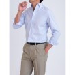 カミチャニスタ(CAMICIANISTA)のFlyFront イージーケア ｜ ストライプシャツ8