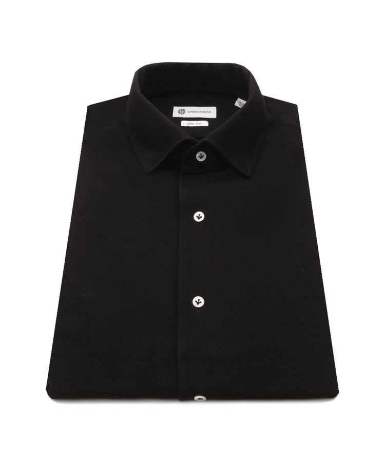 カミチャニスタ(CAMICIANISTA)のFlyFront 鹿の子シャツ19