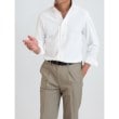 カミチャニスタ(CAMICIANISTA)のFlyFront 鹿の子シャツ6