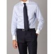 カミチャニスタ(CAMICIANISTA)のHorizontal ツイル ｜ クレリックストライプシャツ11