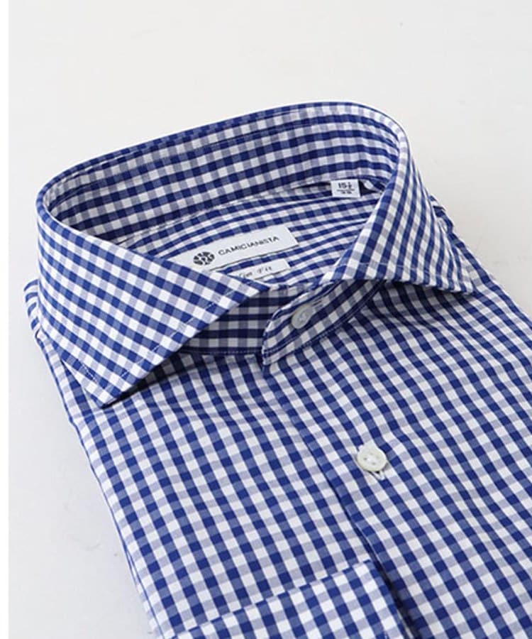 カミチャニスタ(CAMICIANISTA)のHorizontal ブロード ｜ チェックシャツ7