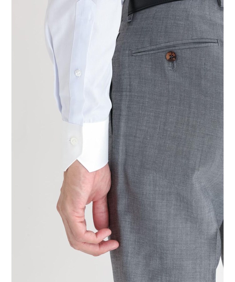 カミチャニスタ(CAMICIANISTA)の【スペシャルプロダクト】Horizontal 140番手双糸ブロード ｜ クレリックシャツ13