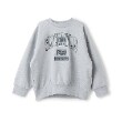 アンドディープティマイン(and D.petit main)の【パパもおそろい】Kidsワッペンビッグスウェット グレー(112)