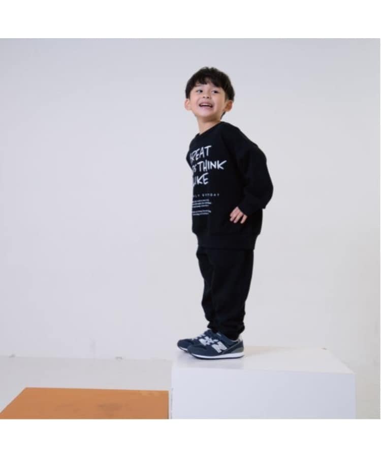リンク】ラクガキ刺しゅうビッグスウェット(スウェット リンク】ラクガキ刺しゅうビッグスウェット(スウェット