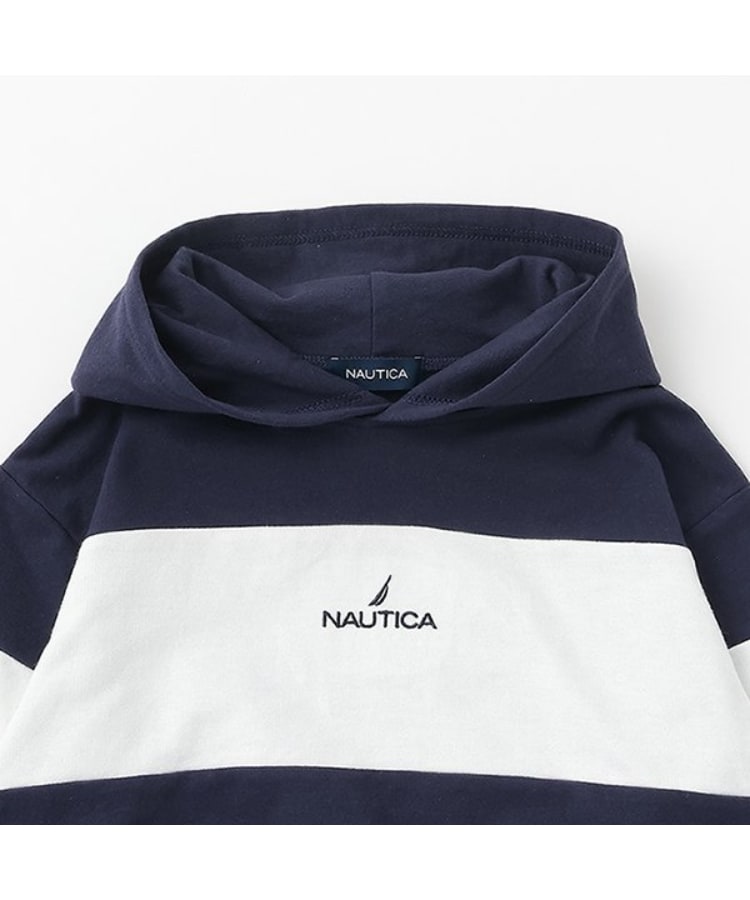 アンドディープティマイン(and D.petit main)のNAUTICA裏毛フードパーカー2