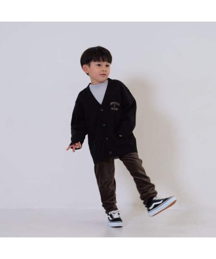 アンドディープティマイン(and D.petit main)のソフトタッチカットコールスリムパンツ4