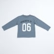 アンドディープティマイン(and D.petit main)の【365D.】アソートグラフィックプリントロンT ブルー(191)