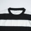 アンドディープティマイン(and D.petit main)の【365D.】ボーダー袖リブワイドロンT15