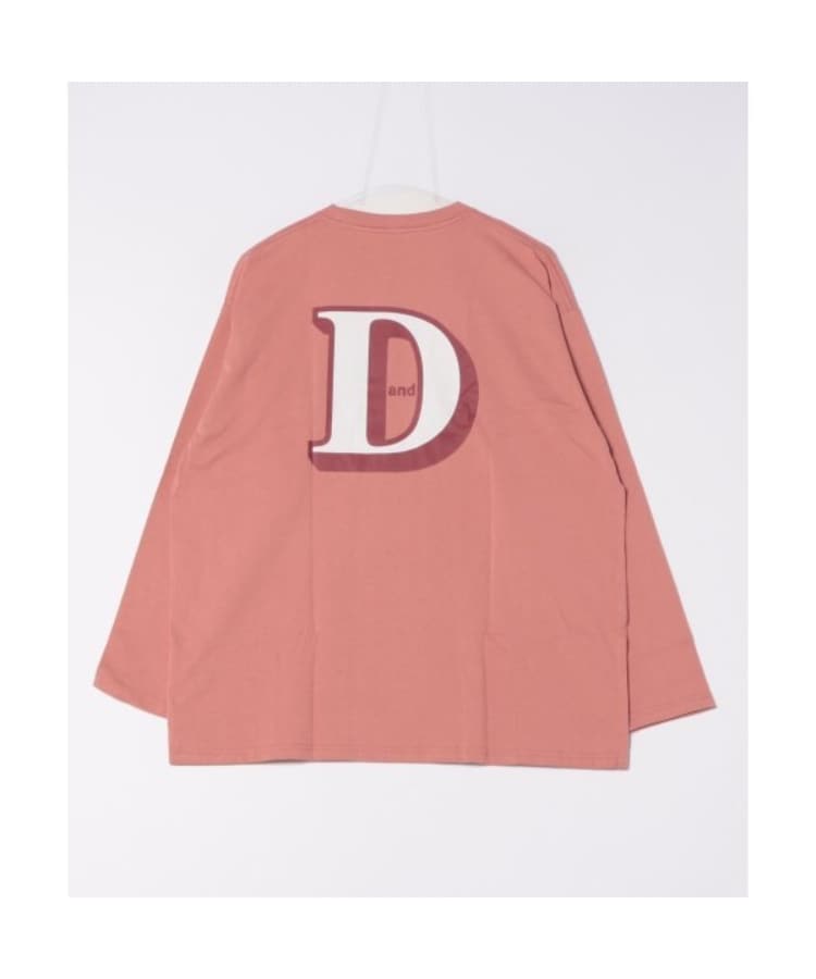 アンドディープティマイン(and D.petit main)の【パパもおそろい】DadD.ロゴ長袖ビッグTシャツ3