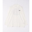 アンドディープティマイン(and D.petit main)の【パパもおそろい】DadD.ロゴ長袖ビッグTシャツ オフホワイト(003)