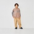 アンドディープティマイン(and D.petit main)の袖ポケット布帛ワイドロンT2