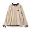 アンドディープティマイン(and D.petit main)の【Penfield】Dadリブラインスウェット ベージュ(052)