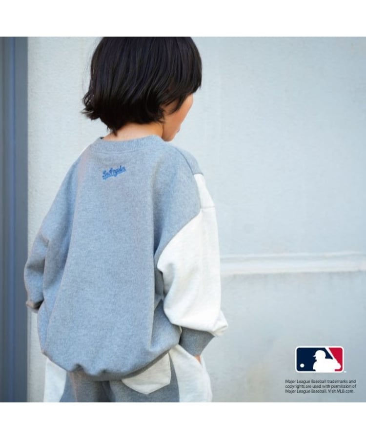 アンドディープティマイン(and D.petit main)の【MLB】切替ビッグスウェット9