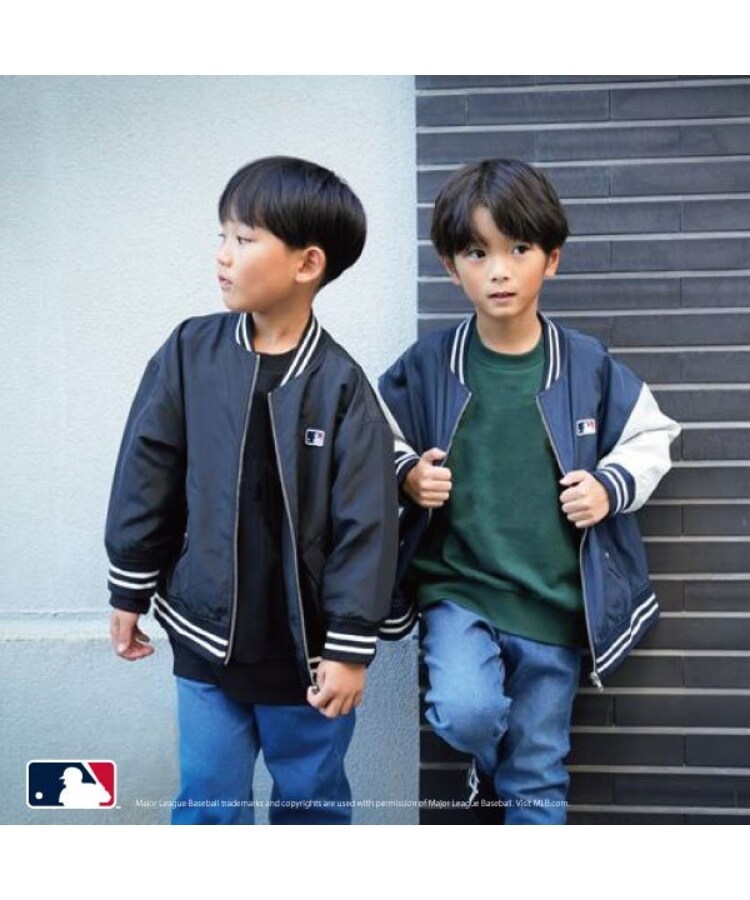 アンドディープティマイン(and D.petit main)の【MLB】ワッペンプリントジャケット2