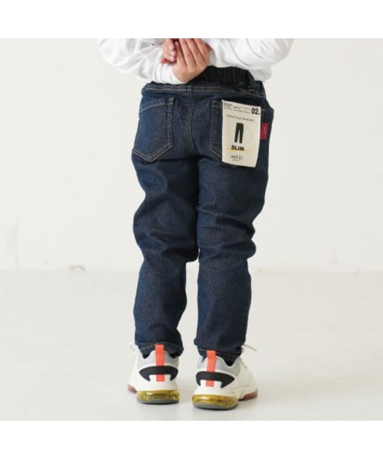 アンドディープティマイン(and D.petit main)のストレッチデニムスリムパンツ2