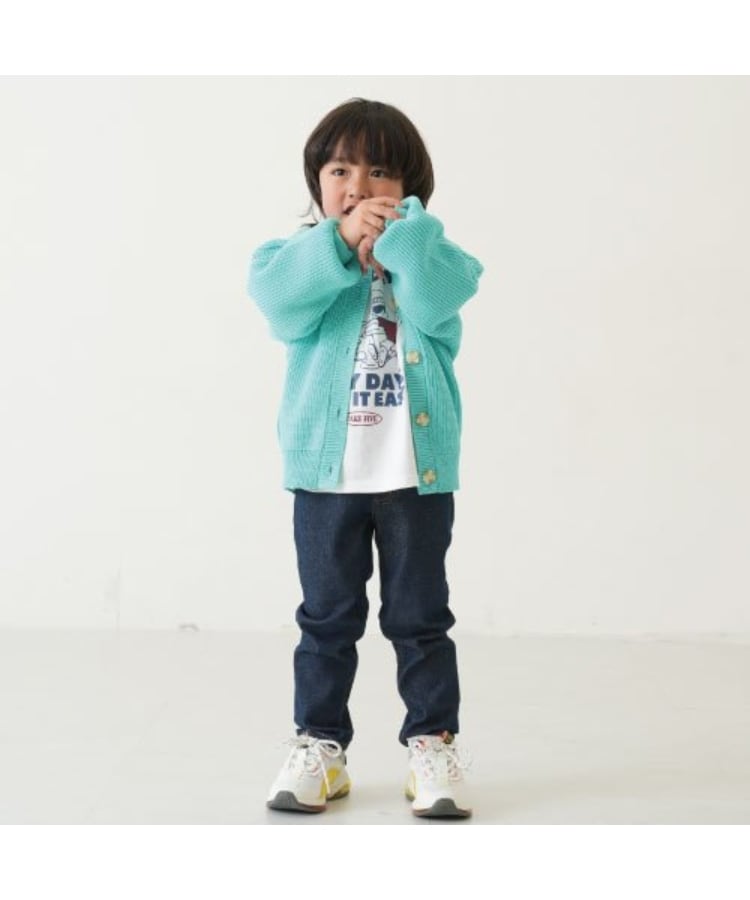 アンドディープティマイン(and D.petit main)のストレッチデニムスリムパンツ4