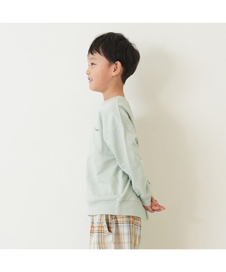 アンドディープティマイン(and D.petit main)のシティロゴワイドスウェット1