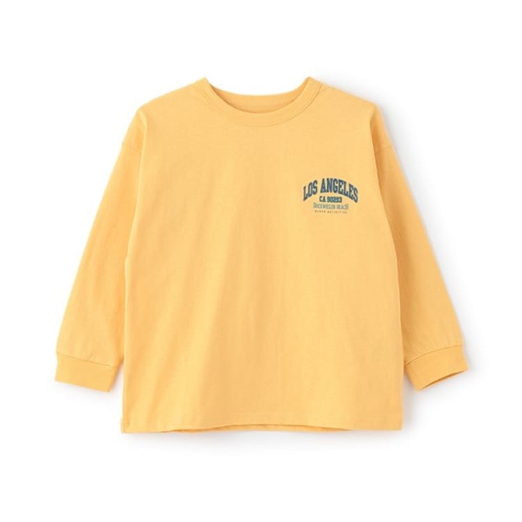 アンドディープティマイン(and D.petit main)の【365D.】アソートプリント袖リブワイドロンT Ｔシャツ