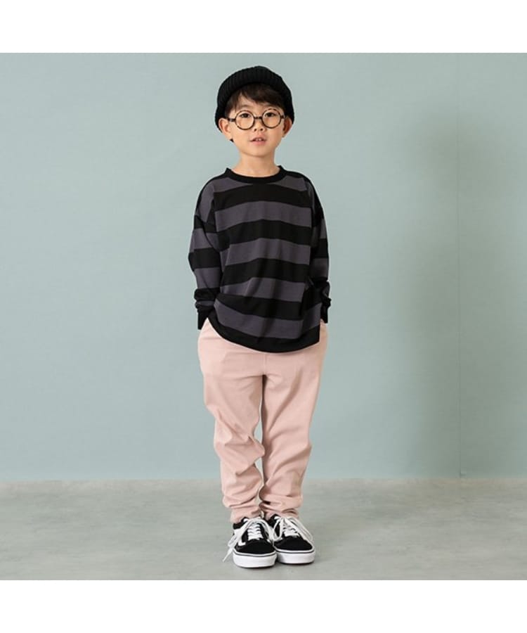 アンドディープティマイン(and D.petit main)のストレッチムジテーパードパンツ8