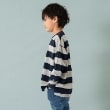 アンドディープティマイン(and D.petit main)の【365D.】ボーダー袖リブワイドロンT1