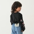 アンドディープティマイン(and D.petit main)の【365D.】袖プリントビッグロンT1