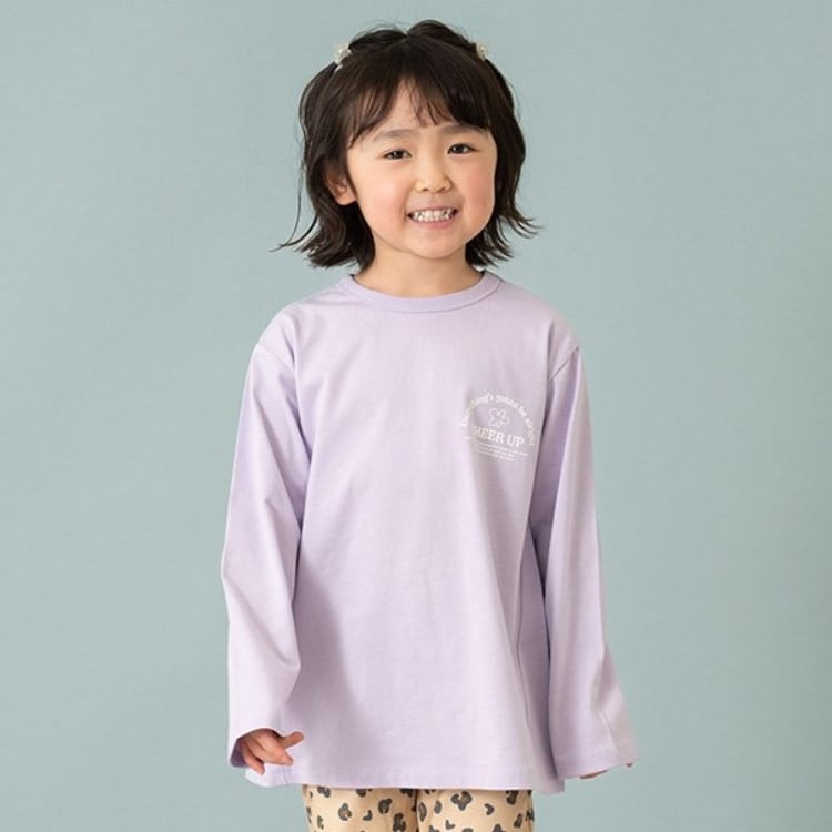 アンドディープティマイン(and D.petit main)の【365D.】アソートプリントAラインロンT Ｔシャツ