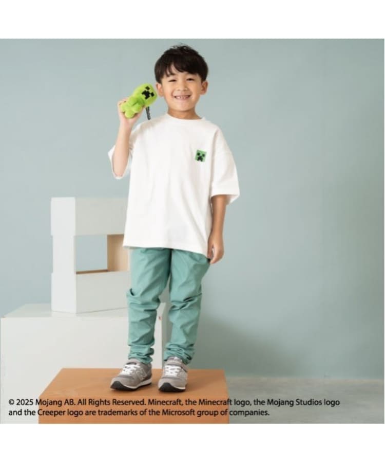 アンドディープティマイン(and D.petit main)の［追加決定！］【マインクラフト】【パパもおろそい】KIDSキャラクターTEE4