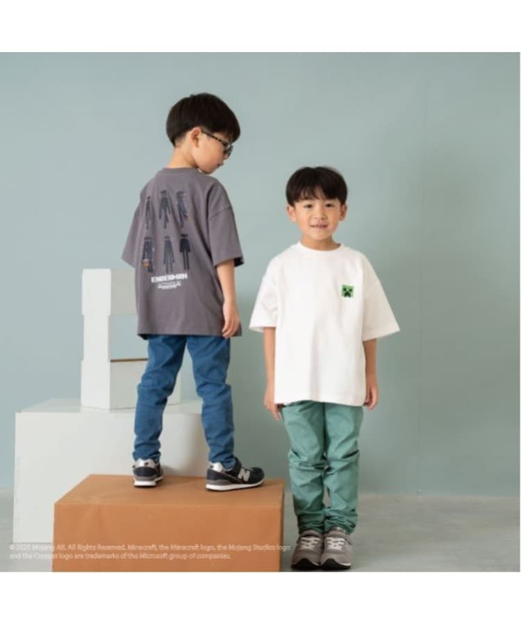 アンドディープティマイン(and D.petit main)の［追加決定！］【マインクラフト】【パパもおろそい】KIDSキャラクターTEE6