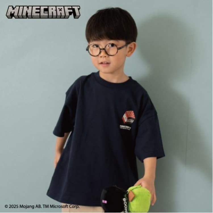 アンドディープティマイン(and D.petit main)の［大人気につき再入荷！］【マインクラフト】【パパもおろそい】KIDS武器TEE Ｔシャツ