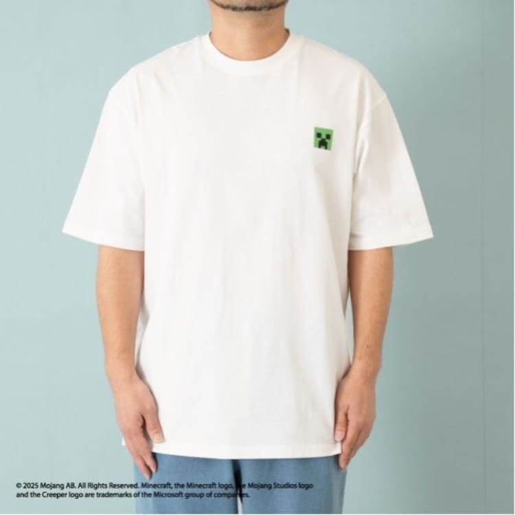 アンドディープティマイン(and D.petit main)の【マインクラフト】【パパもおろそい】DadキャラクターTEE Ｔシャツ